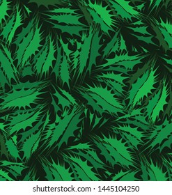 vector pattern green  leaves grunge element 