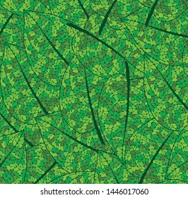 vector pattern green  leaves grunge element 
