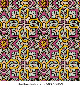 Vector pattern. Hand drawn decoration element.