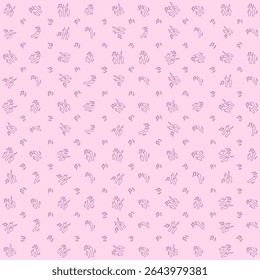 Vector pattern of hands of music concert audience. for festival theme background design