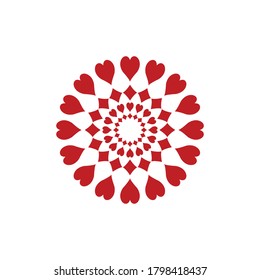 Patrón vectorial de tarjeta de juego de póquer de corazón y diamante. Ornamentos abstractos de póquer de casino para impresiones de juegos y banners de apuestas.
