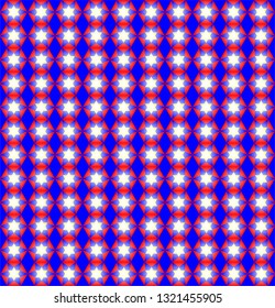 vector pattern hexagram