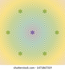 Vector pattern icon, abstraction, logo.