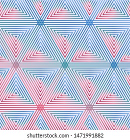 Vector pattern icon, abstraction, logo.