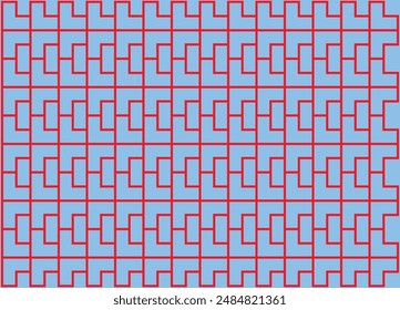 Vector pattern image and illustrator color editable design.