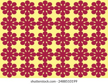 Vector pattern image and illustrator color editable design.