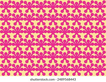 Vector pattern image and illustrator color editable design.