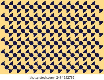 Imagen de patrón de Vector y diseño editable en color de Illustrator.