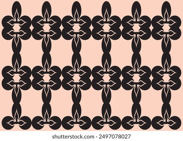 Vector pattern image and illustrator color editable design.