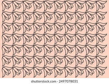 Vector pattern image and illustrator color editable design.