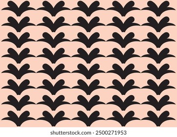 Vector pattern image and illustrator color editable design.