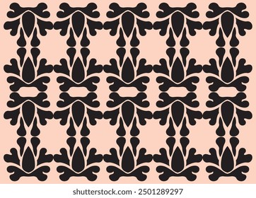 Vector pattern image and illustrator color editable design.