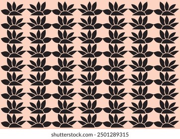 Vector pattern image and illustrator color editable design.