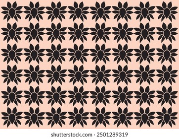 Vector pattern image and illustrator color editable design.
