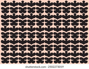 Vector pattern image and illustrator color editable design.