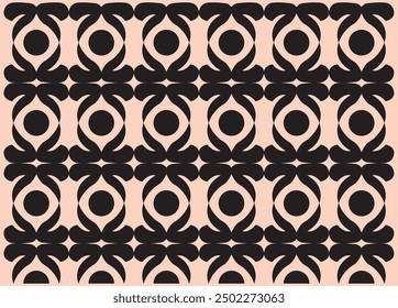 Vector pattern image and illustrator color editable design.