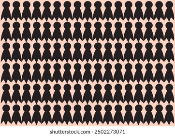 Vector pattern image and illustrator color editable design.