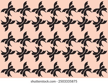 Vector pattern image and illustrator color editable design.