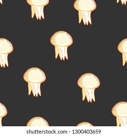 Vector pattern of jellyfish