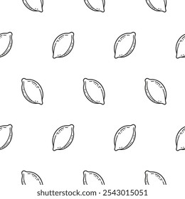 vector pattern of lemon, lemon seamless pattern background design