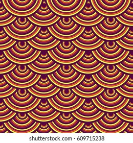 Vector Pattern Like Scales