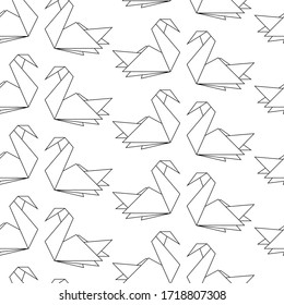 Vector pattern of linear origami images