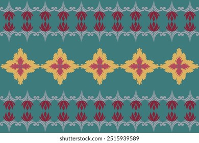 vector pattern The lines combine flowers, leaves, and animals that are unique and imaginative.