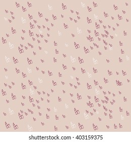 vector pattern with lipsticks