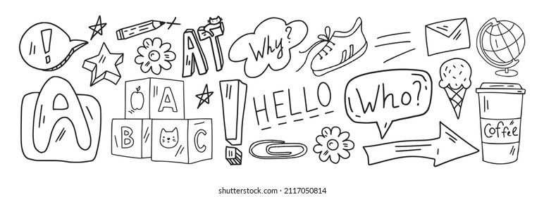 Vector pattern with little children. Kindergarten. Imagination. Creativity. Play.