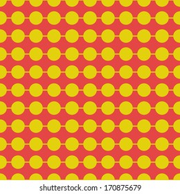 Vector pattern made with color dots