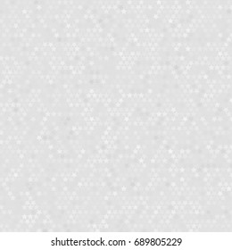 Vector pattern made with  gray stars