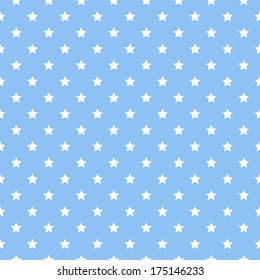 Vector pattern made with stars