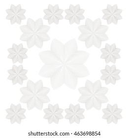 Vector pattern of mandalas. Black and white ornate oriental ornament. Illustration can be used for cushions, backgrounds, textiles, shawl, wallpaper.