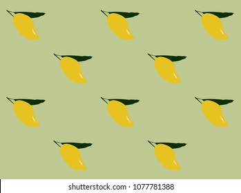 vector pattern mango background.