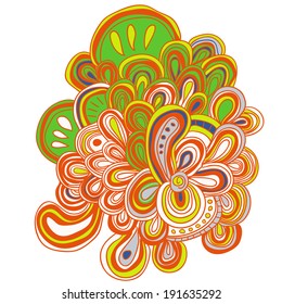 vector pattern with many lines and details. Ethnic pattern. Vector backdrop. Bright pattern. Summer template.