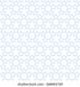 Vector pattern with many stylized snowflakes on white background. Seamless pattern can be used for wallpaper, pattern fills, web page background,surface textures.