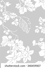 Vector pattern of Modern carpet