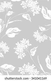 Vector pattern of Modern carpet
