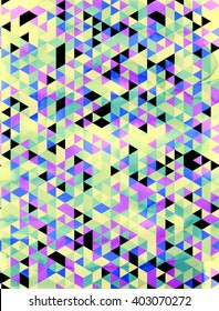 Vector pattern. Modern geometric background. Polygonal art. Abstract backtop. Web design background.