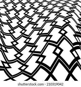 Vector pattern. Modern stylish texture.