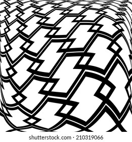 Vector pattern. Modern stylish texture.