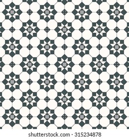 Vector pattern. Modern stylish texture. Repeating abstract background with sett.Decorative tile.