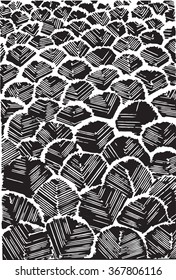 vector pattern. modern stylish texture. graphic abstract background