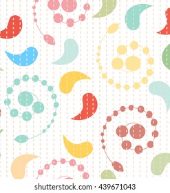 Vector pattern. Modern stylish texture. Geometric striped ornament. colorful  linear
