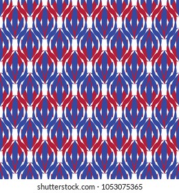 Vector pattern. Monochrome ornament with stylized leaves. Geometric stylish background. Contemporary repeating texture. Modern graphic design.