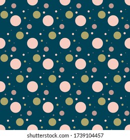 vector pattern with multi-colored circles, for printing on fabrics, products and objects