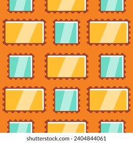 Vector pattern of multi-colored microcircuits in a cute cartoon style.