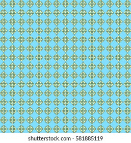 Vector pattern on a blue background,