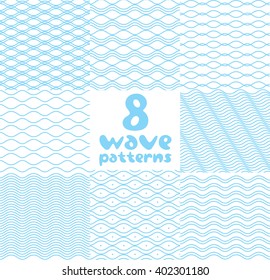 Vector pattern on the marine theme.