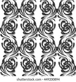 Vector pattern on a white background